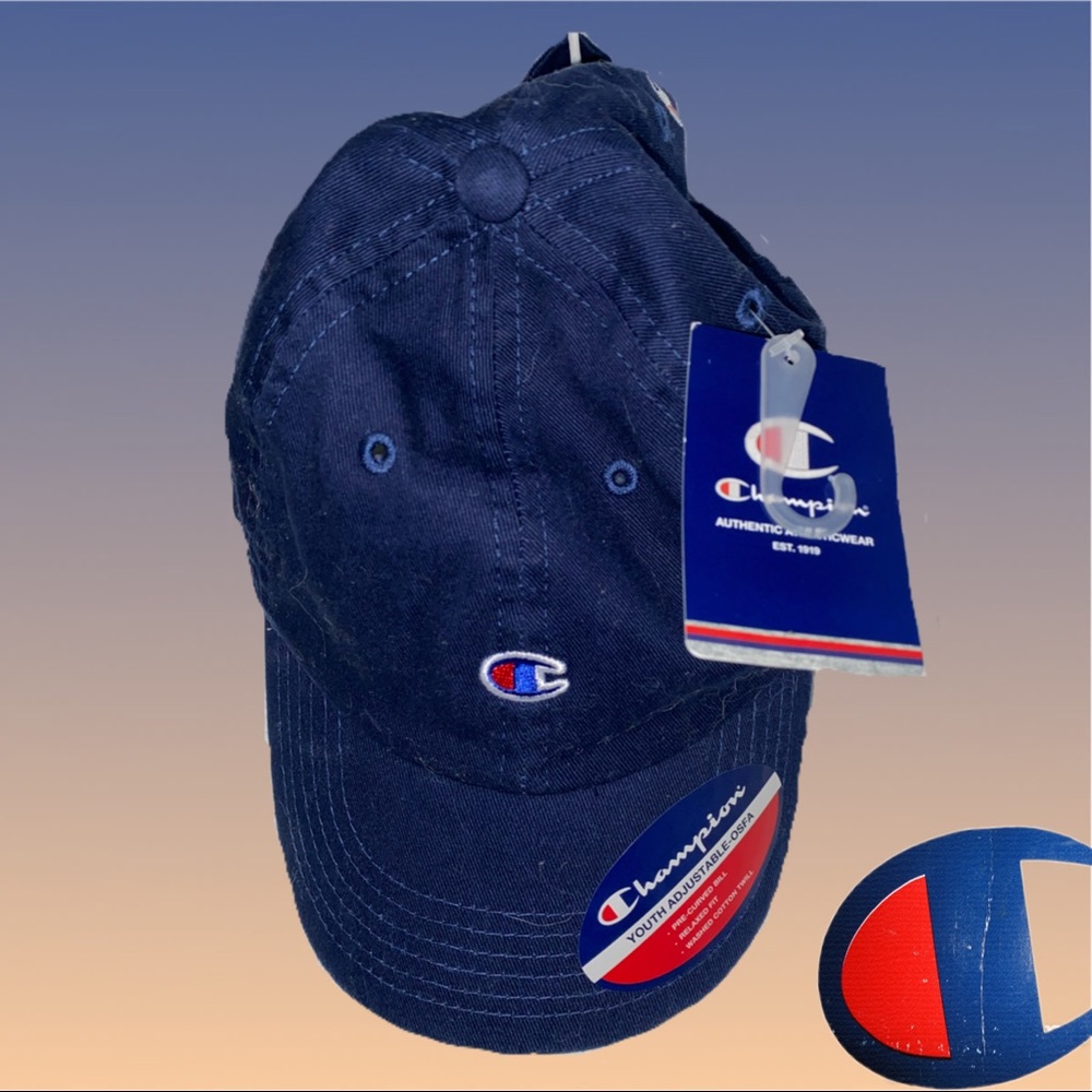 Navy blue Champion hat